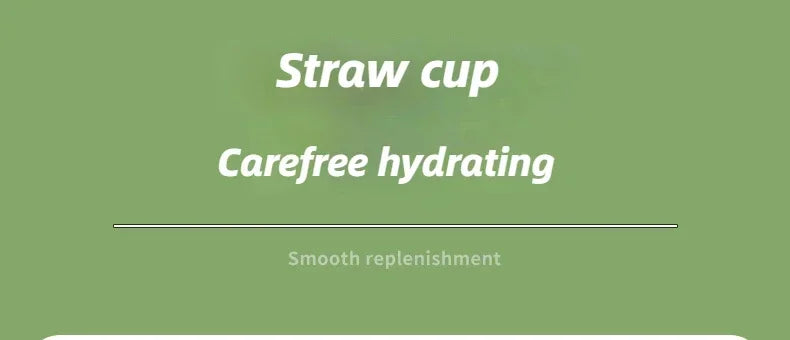 1pc 2L Sports Straw Large Capacity Fitness With Straw Outdoor Plastic Portable Water Bottle With Scale Gradient Kettle