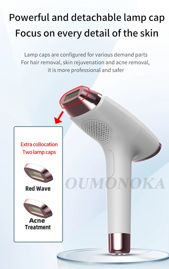 4-in-1 Laser Epilator Laser Hot Sell Permanent IPL Photoepilator Hair Removal Painless Electric Epilator Machine