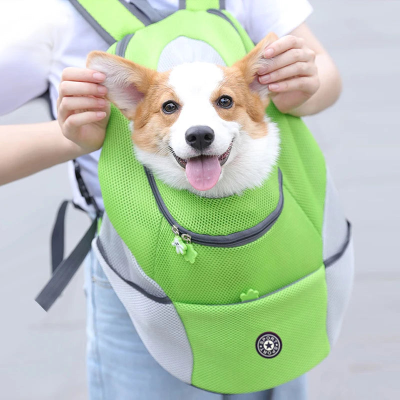 Pet Dog Carrier Bag Backpack Outdoor Portable Dog Carrier Bag Backpack Out Double Shoulder Travel Carrier For Dogs Travel Set