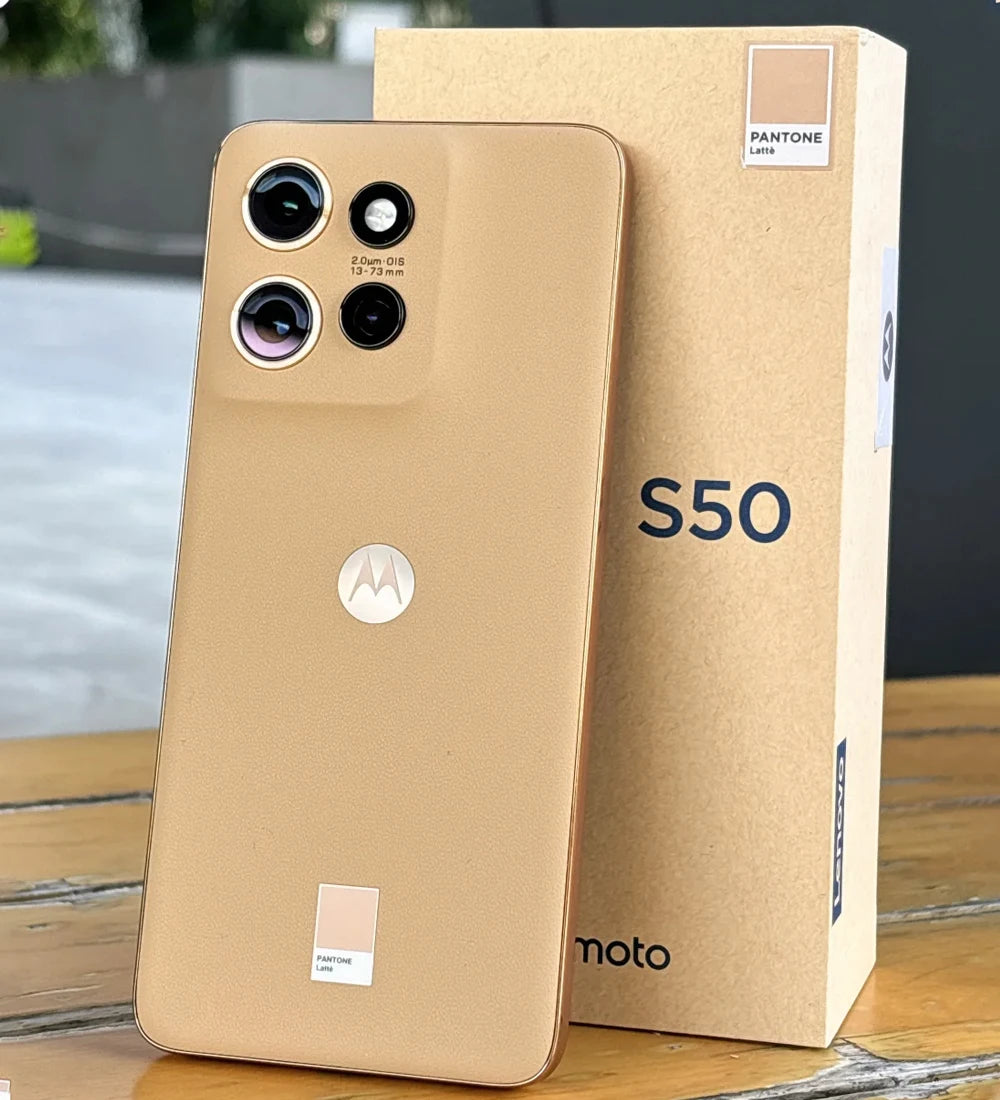 Unlocked Motorola Moto S50 Dimensity 7300 5G Smartphone 6.36'' 120Hz P-OLED Display 4310mAh 68W SuperVOOC 50MP Camera NFC OTA