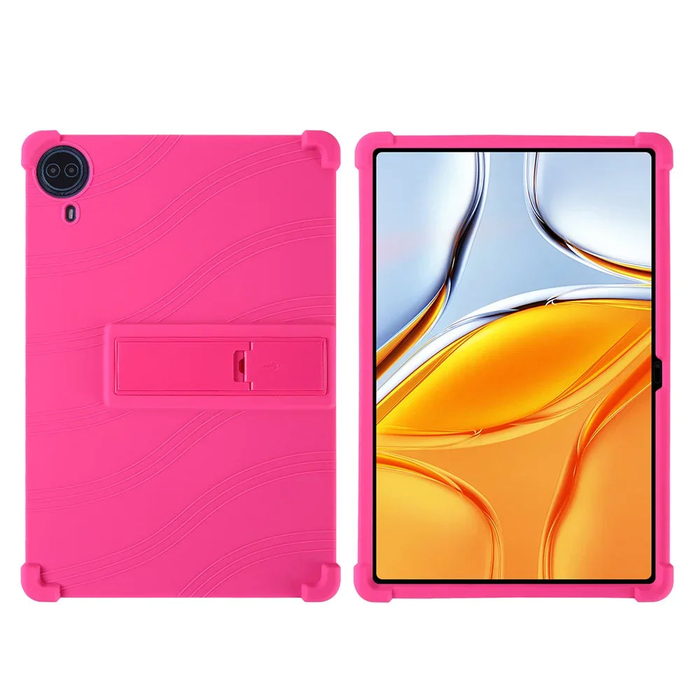 For 2025 New 14 Inch Big Screen Tablet Case Protective cover Soft Silicone Shockproof Adjustable Stand sleeve Shell
