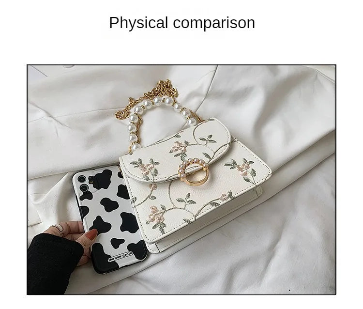 NEWEST Shell Beads Bags Fashion Sweet Bag Women's Handbags Lace Wedding Chic Lady Chain Women Shoulder Crossbody Bag