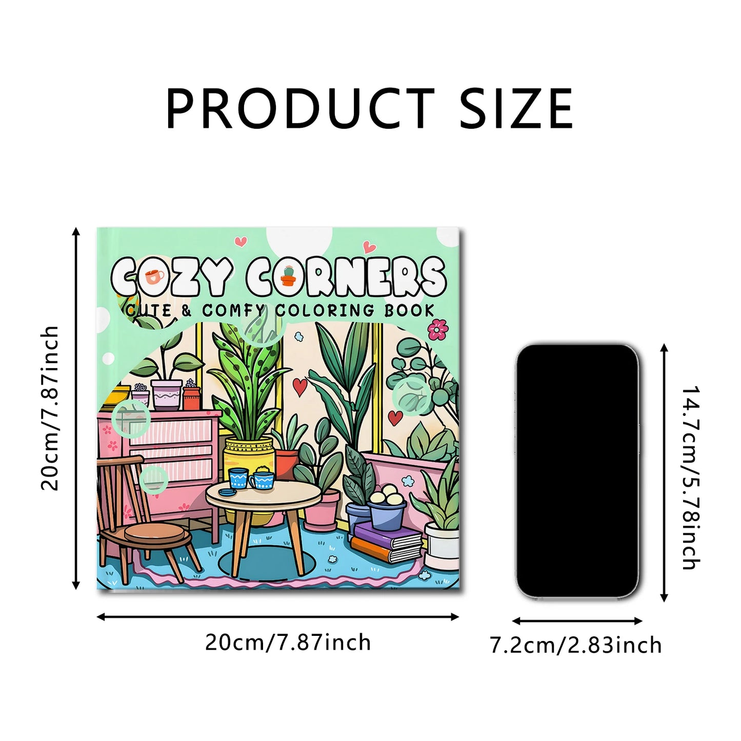 Cozy Friends Coloring Book for Adults and Teens Featuring Cute Cozy Daily Activities Kids Graffiti Book Perfect Gift Birthday