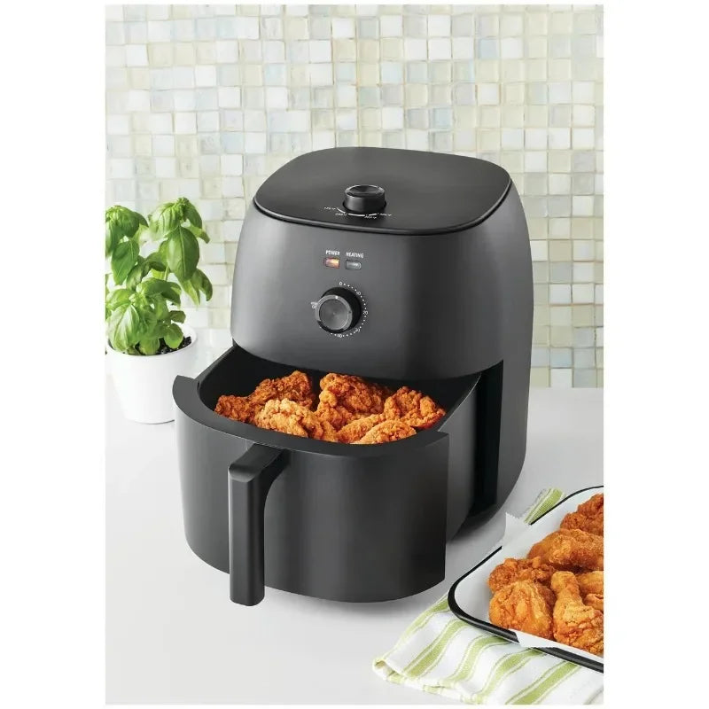 New Upgrade 8 qt Air Fryer, Black - Automatic Shutoff