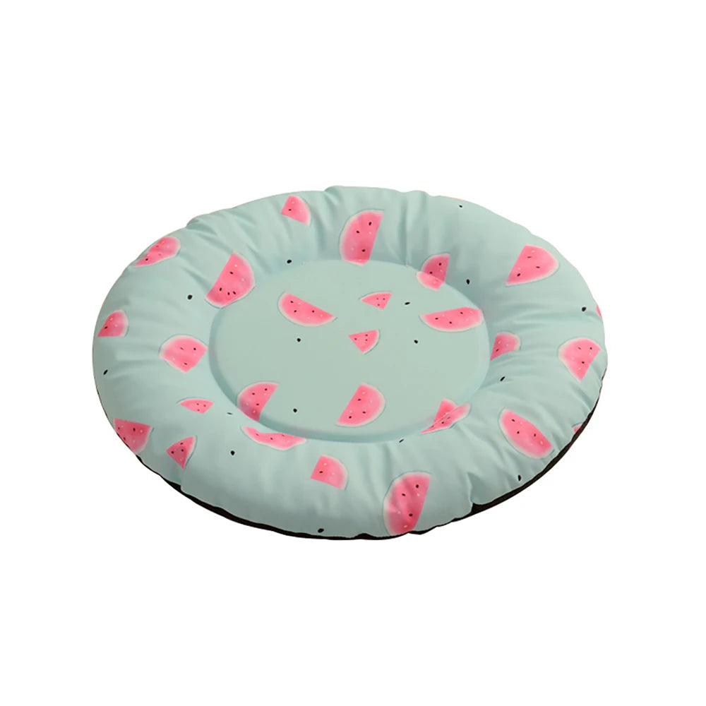 Cozy Pet Bed for Dogs & Cats Washable Round/Square House Cuddle Pad, Small Medium Large Mat for Puppy Kitten