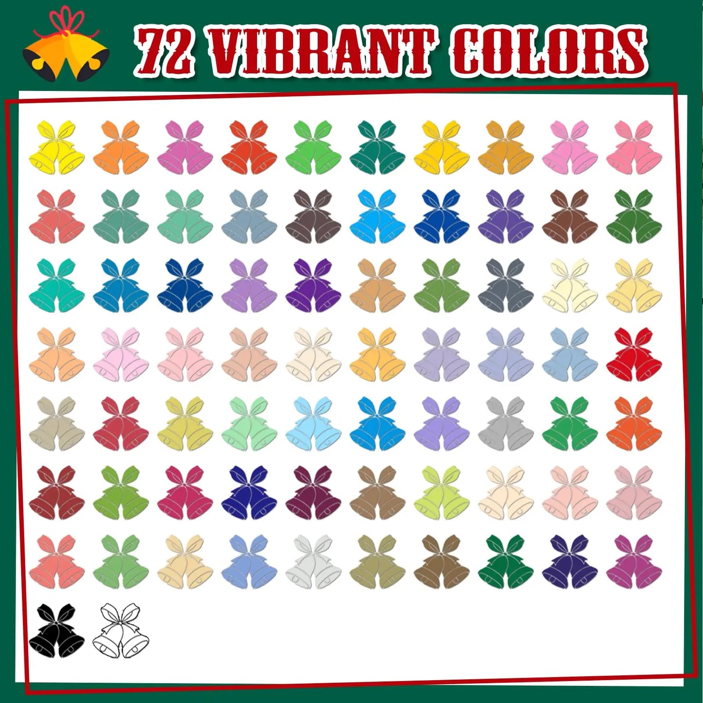 12/120 Colors Paint Markers, Brush Acrylic Paint Pens for Art Supplies Fabric Paint Stone Glass Ceramic Wood Rock Christmas Card