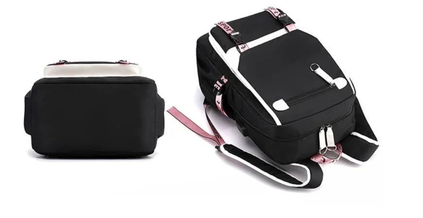KPop Demon Hunters Backpack Students Large Capacity Backpack K-Pop Demon Hunters Fans Gift Girls School Bags Travel Backpack
