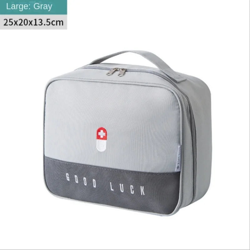 Portable Medicine Bag Cute First Aid Kit Medical Emergency Kits Organizer Outdoor Household Medicine Pill Storage Bag Travel