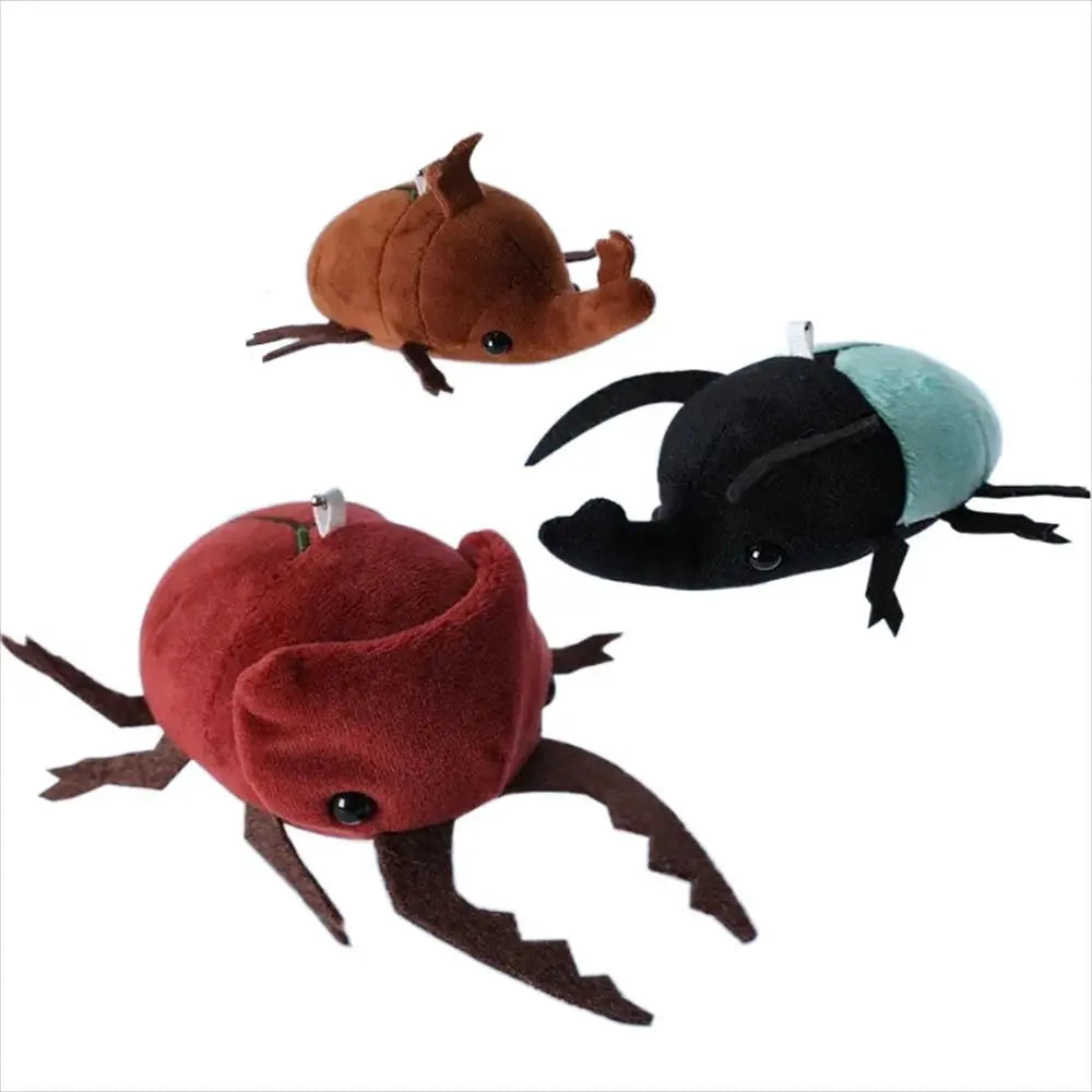 Gift Creative Stuffed Doll Bag Pendant Small Birthday Insect Pendant Insect Keychain Insect Plush Keyring Beetle Plush Doll