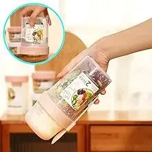Carry Breakfast Cups, Salad Cups, Yogurt Cereal, Oatmeal Snacks, Parfait Containers and Salad Dressing Holders with Forks!