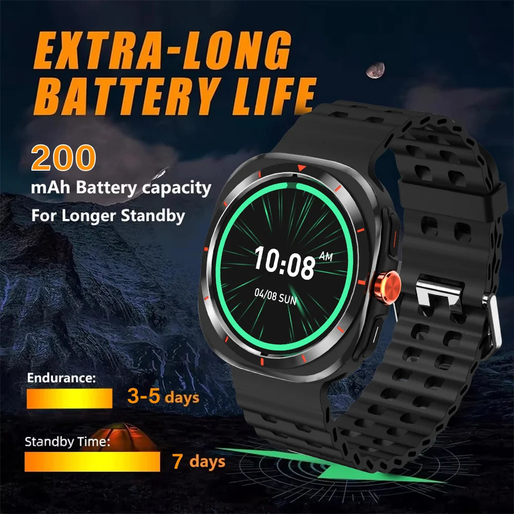 LAXASFIT 2025 New Smart Watch GT7 Ultra Men's Multifunctional Sports Fitness Tracker Health Ladies Smartwatch Gift