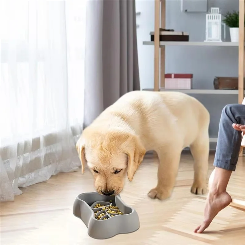 A13U Slow Eating Dog Food Bowl Suction Pet Bowl Anti-Choking Silicone Slow Feeder Slow Eating Dog Bowls For Healthy Diet