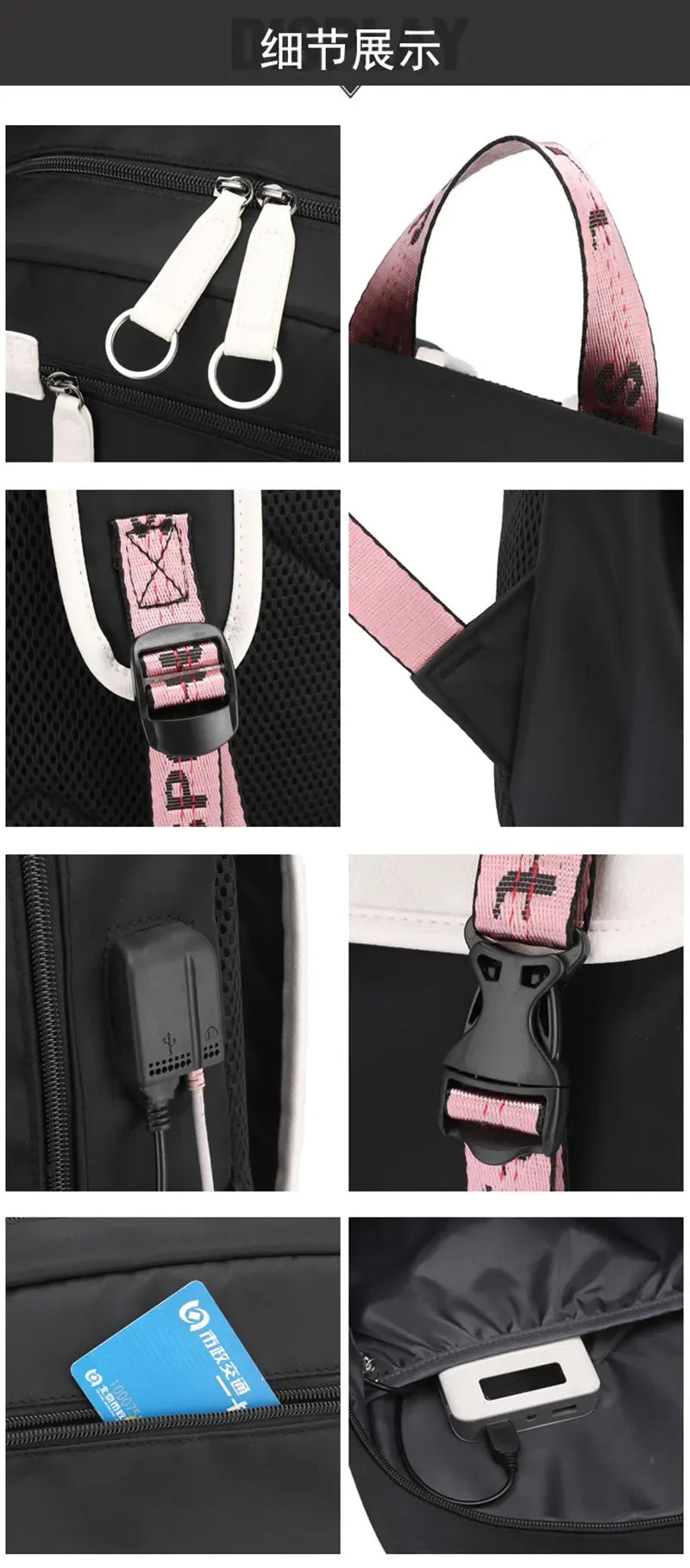 KPop Demon Hunters Backpack Students Large Capacity Backpack K-Pop Demon Hunters Fans Gift Girls School Bags Travel Backpack