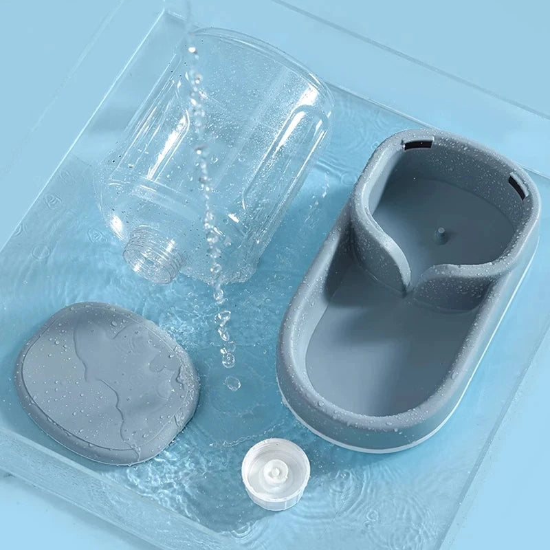 & Dog Cat Automatic Gravity Pet Feeder Large capacity Drinking Water Device Dog Cat Food Save effort Pet Drinking Accessory