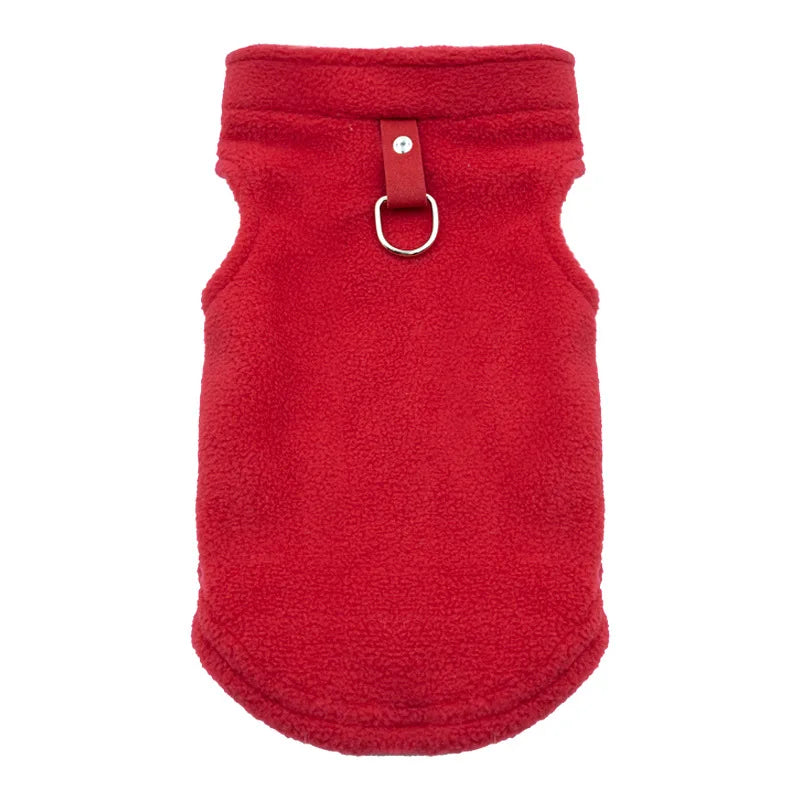 Soft Fleece Dog Clothes for Small Dogs Puppy Cats Vest Chihuahua Clothing French Bulldog Jacket Pug Coats Wholesale