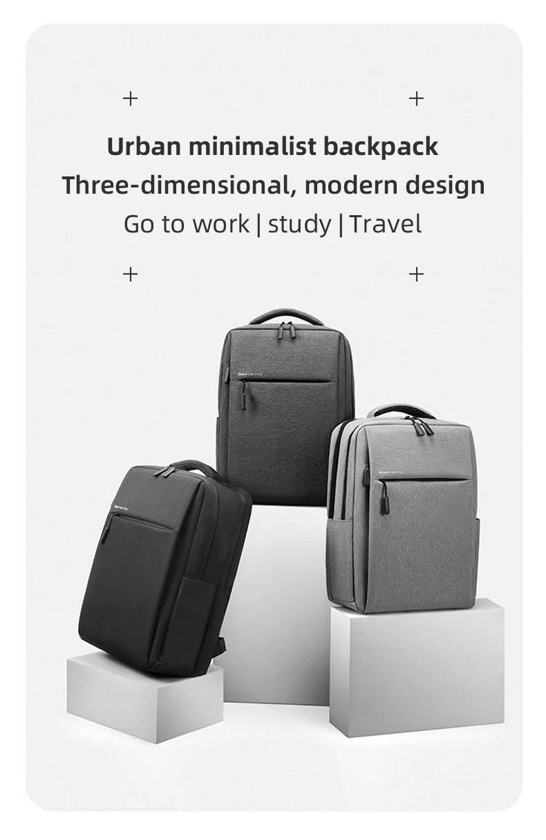 40L Laptop Backpack Durable 17 Inch for Men Women with USB Charger Port & Luggage Sleeve Sturdy College Rucksack Bag For Macbook
