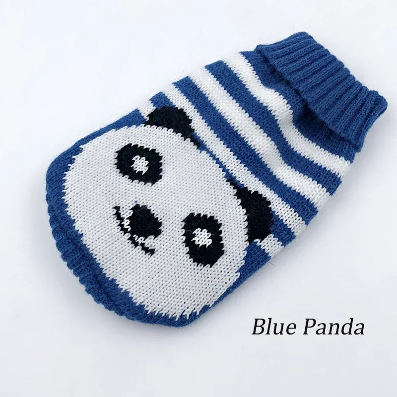 Christmas Cat Dog Sweater Pullover Winter Dog Clothes for Small Dogs Chihuahua Yorkies Puppy Jacket Pet Clothing ubranka dla psa