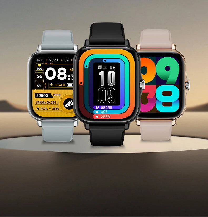 XiQeer Smart Watch For Women Men Wristwatch Bluetooth Call Player Music Fitness Sport Bracelet Sleep Monitor Digital Watches