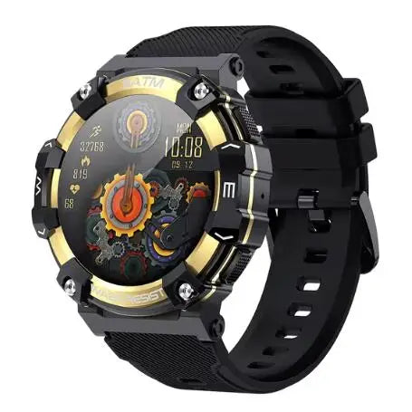 PG666 Bluetooth Call Smart Watch Men Outdoor Rugged Sport Fitness Tracker Smartwatch Heart Rate Blood Pressure Oxygen Monitor