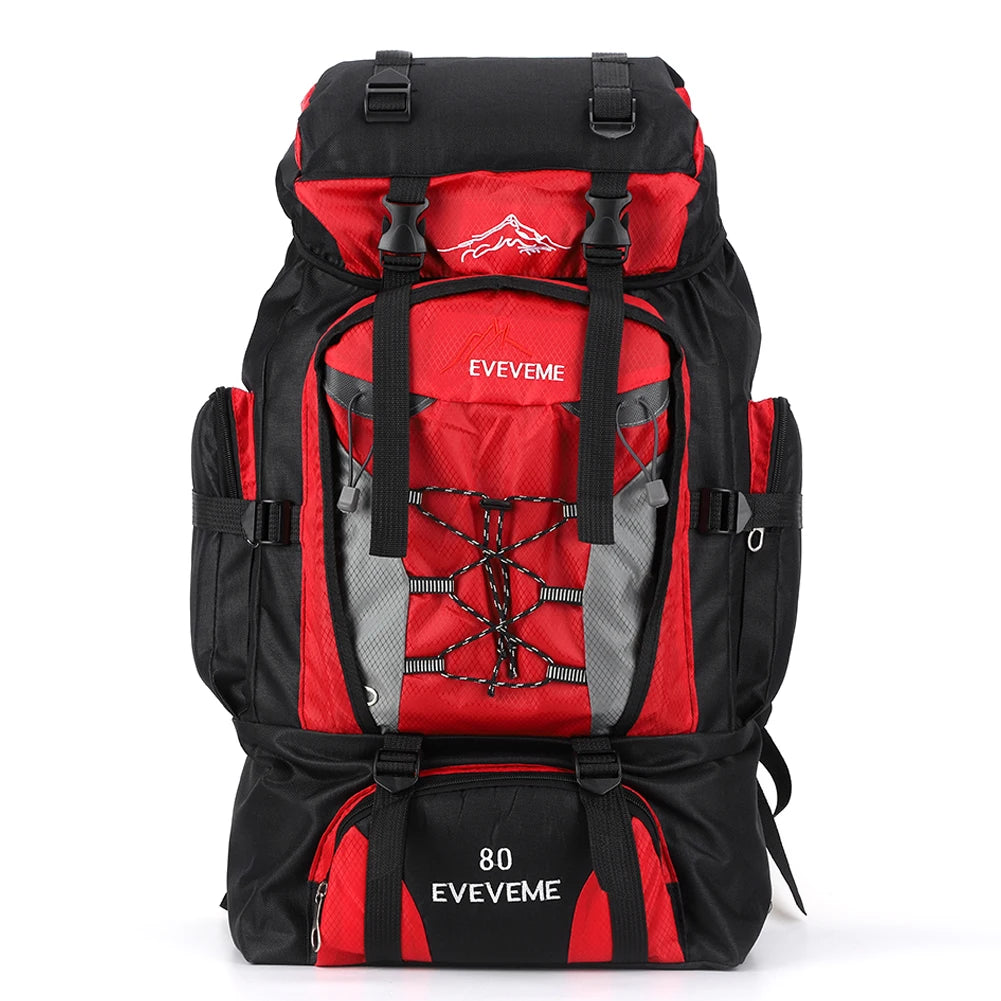80L Outdoor Mountaineering Backpack For Men And Women Cycling Backpack For Men Women Sports Backpack Leisure Travel Backpack