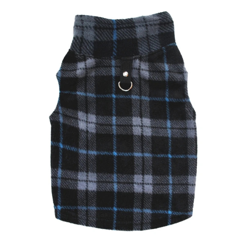 Pet Autumn Winter Warm European American Fleece Vest Costume Dog Cat Coat Waistcoat Puppy Fashion Jacket Breathable Clothes