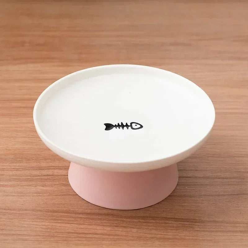 Dog Pet Bowls Food Bowl Water Dog Dish Bowl Feeder Pet Cats Cat Ceramic Kitten Cat for Bowl Feeder Dish Accessories Pet Plate