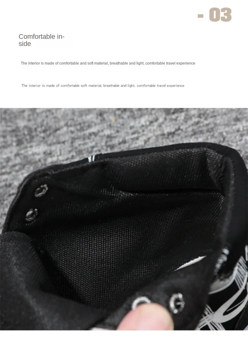 Men's Sneakers Fashion High Top Canvas Shoes Autumn New Casual Shoes for Men Lace Up Platform Vulcanized Shoes Big Size48 Tenis