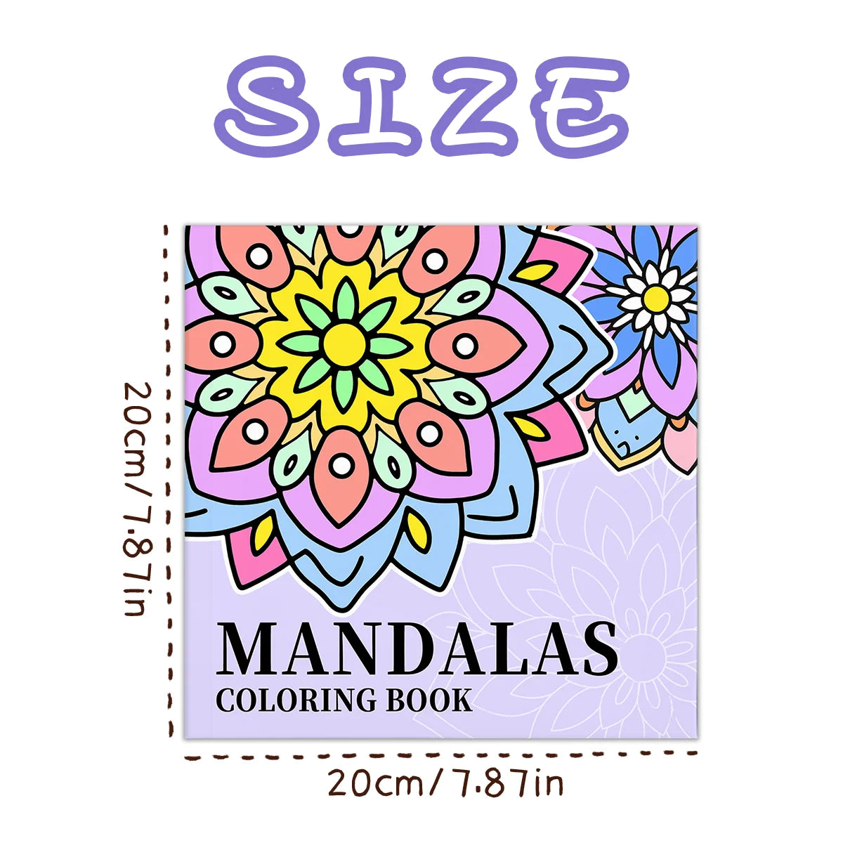 MANDALAS COLORING BOOK Coloring Book Flowers For Adults And Teens Featuring 12 Page for DIY Graffiti Painting Drawing books