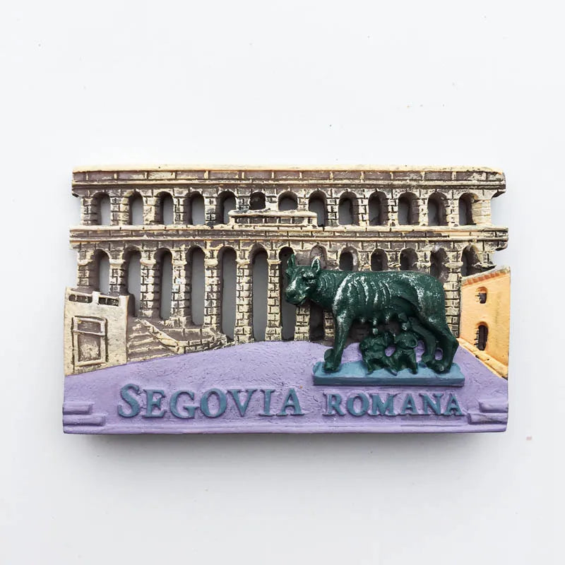 Europe Spain 3D Refrigerator Magnet Tourist Souvenirs Stickers,Home & Kitchen Decoration Fridge Magnet Message Sticker