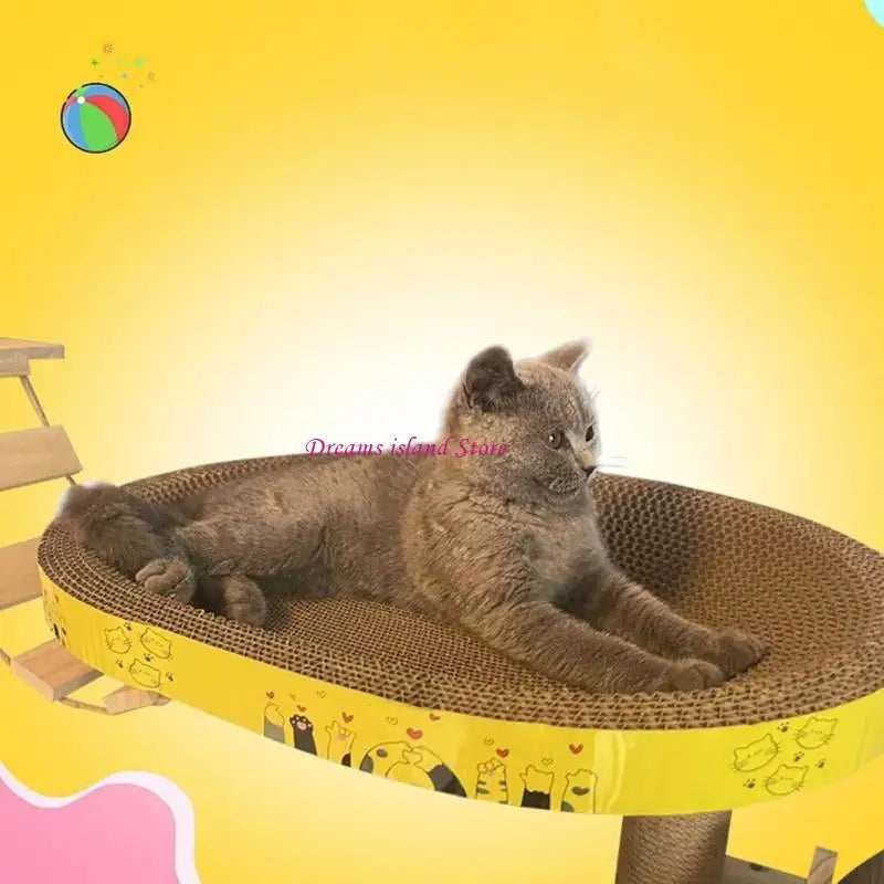 Scratching Board Scratch Pad Nest Furniture Protect Kitten Training Toy HX6C