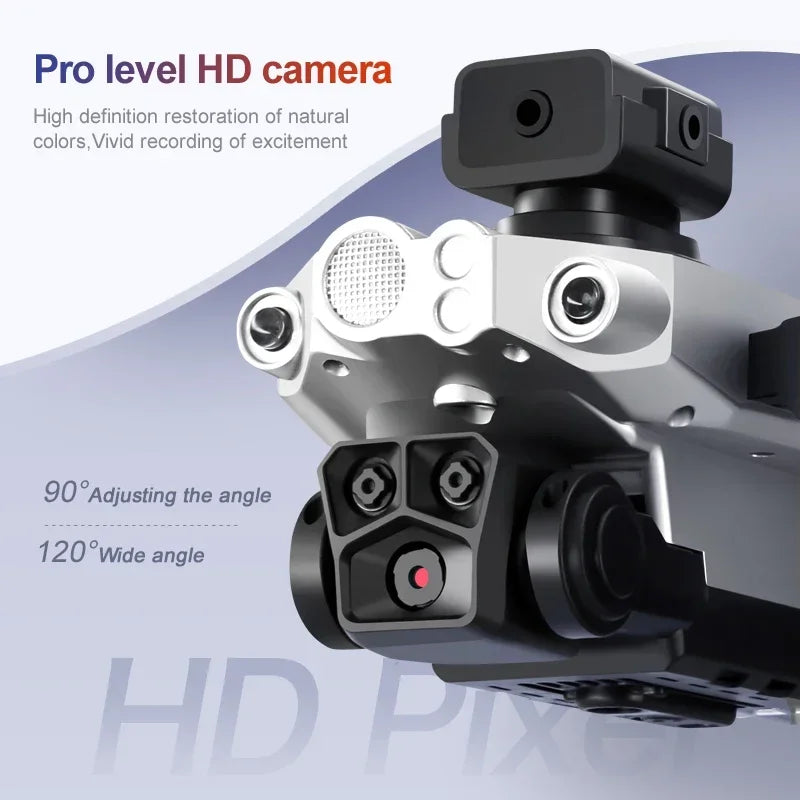 LU200 Drone 8K GPS Professional HD Aerial Photography Triple-Camera WIFI Omnidirectional Obstacle Avoidance Drone 10000M