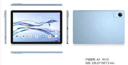 10.1-inch High-definition IPS 1280*800 Android 12 Tablet in Stock Unisoc T606 Octa-core 4+128GB 6000mAh Battery  5.0