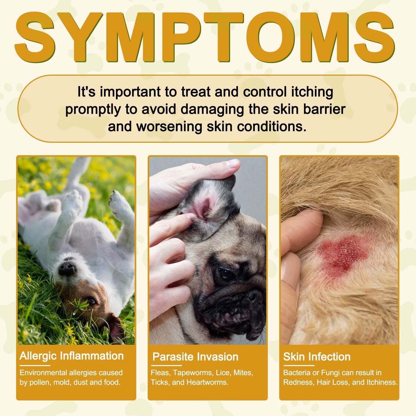 Comprehensive Canine Allergy Aid & Immunity Support Strengthening Dog's Defenses Against Allergens Enhanced Health and Vitality