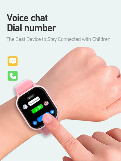 Wonlex 4G Smart Watch Kid SOS GPS WiFi Wristwatch Whatsapp KT19Pro Android8.1 with Video Call Camera Monitor Children smartwatch