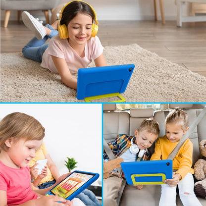 Kid Tablet 10 Inch Android 14 Octa Core 8GB RAM 64GB ROM 128GB Expandable 5000mAh WiFi Bluetooth Children's Gift Kids Software