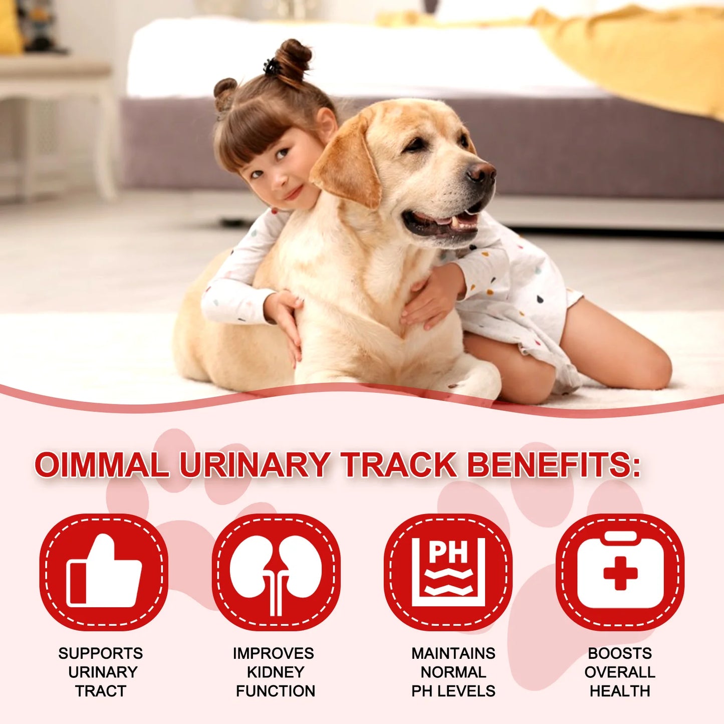 Cranberry Canine Care Optimal Urinary Tract Support for Dogs Enhancing Kidney Function with Chicken Flavor 180 Chewable Tablets
