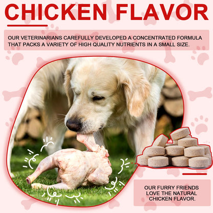 Cranberry Canine Care Optimal Urinary Tract Support for Dogs Enhancing Kidney Function with Chicken Flavor 180 Chewable Tablets