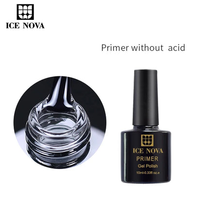 Wholesale High Quality Transparent 1kg Natural Eco-friendly Own Brand Acid Free Primer Nail Polish Uv Nail Polish Nail Supplies