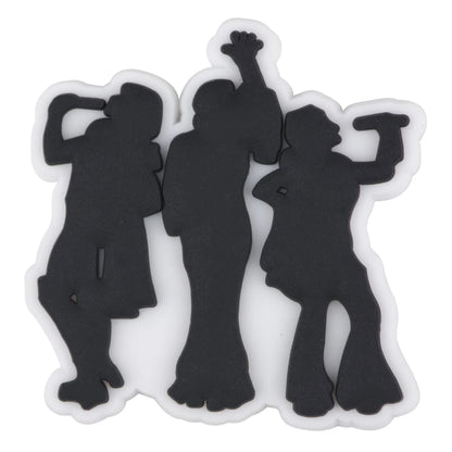 NEW 2025 Wholesale Custom Glow in the Dark Bunny Shoe Charms Accessories PVC Shoe Charms for Girls Kids Gift Clog Charm
