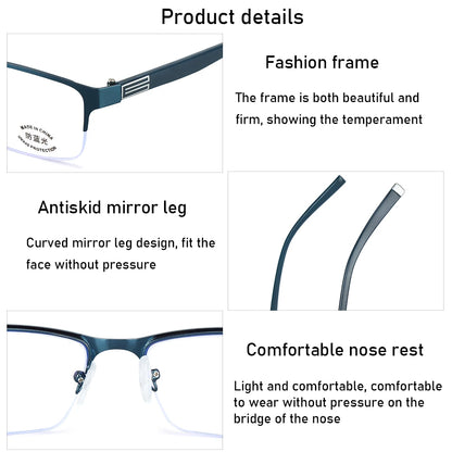 Nearsighted Glasses Man Prescription Myopia 0 -0.5 -1 -1.5 -2 -2.5 -3 -4 -5 -6 Business Ultralight Myopic Eyeglasses
