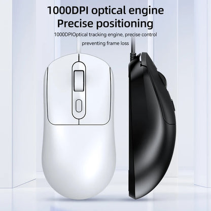 Hot Sale T-WOLF Personalized Mouse G580 Wired Office Mouse 4D Business Normal Mouse Mice for Laptop Desktop