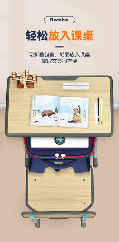 Shaodong's Lightweight Burden-Reducing Kidsren's Backpacks Large Capacity Multi-Flap Pocket Pants Primary School Students Grades