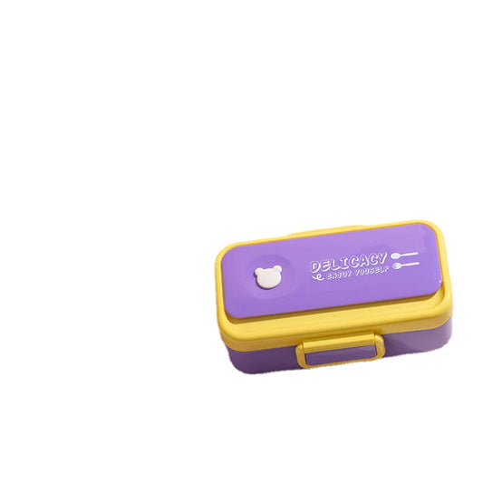 Chaoteng Student Plastic Takeout Camping Lunch Box Children's Cartoon Microwavable Bento Cross-border Wholesale