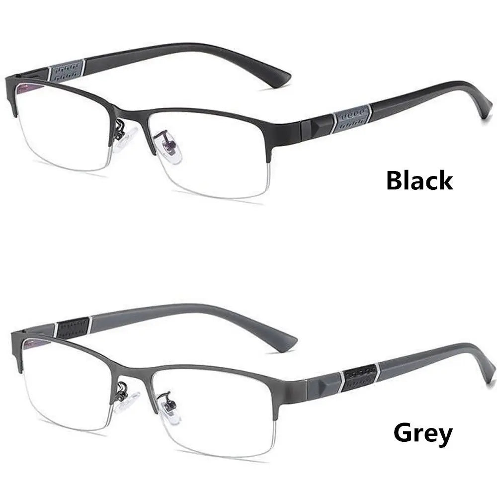 New Trend Reading Glasses Men and Women Half Frame PC Frame Diopters Business Office Men Prescription Glasses очки Oculos