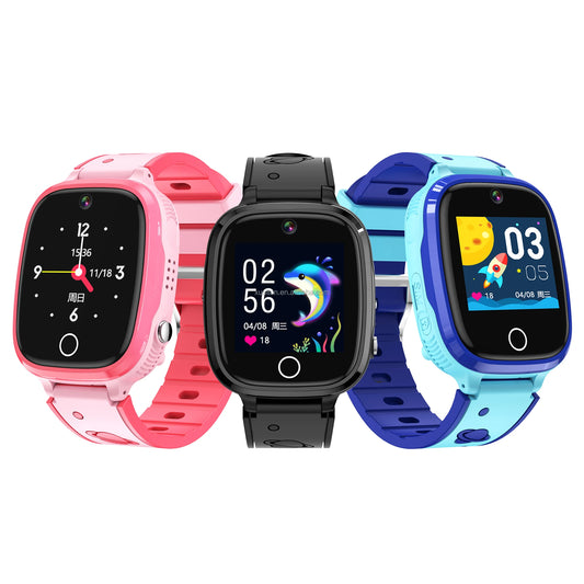 OEM W18 Children Gift Smart Watch for Kids Wifi GPS Position 8W Pixels Camera Video Call WCDMA GSM 2G 3G 4G Sim Card Smart Watch