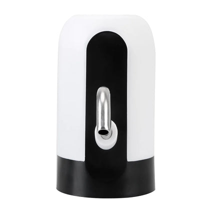 Barreled Water Pumping Device With Blue LED Light USB Rechargeable Portable Wireless Electric Water Pump Kitchen Tools