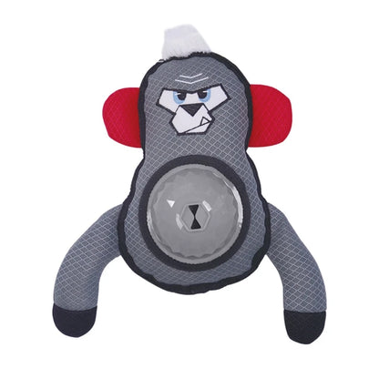 Cross-border Leakage Dog Toy Sound Paper Voice TPR Bite-resistant Molar-resistant Educational Interactive Fun Pet Supplies