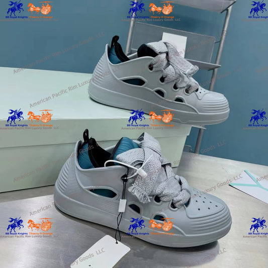 Lan Designer Casual Shoes for Men Women Various Colors Lace-Up Closure Cushioning Feature Composite Toe Style for Walking