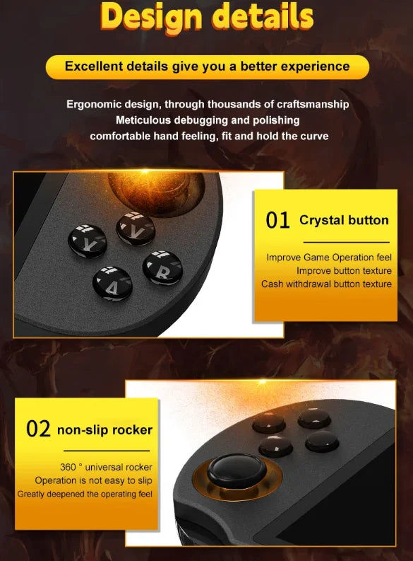 HiCyber SF3000 Retro Handheld Game Console Machine 4.5 Inch IPS Screen Games Kids Wireless Mini Everdrive Player for Gameboy