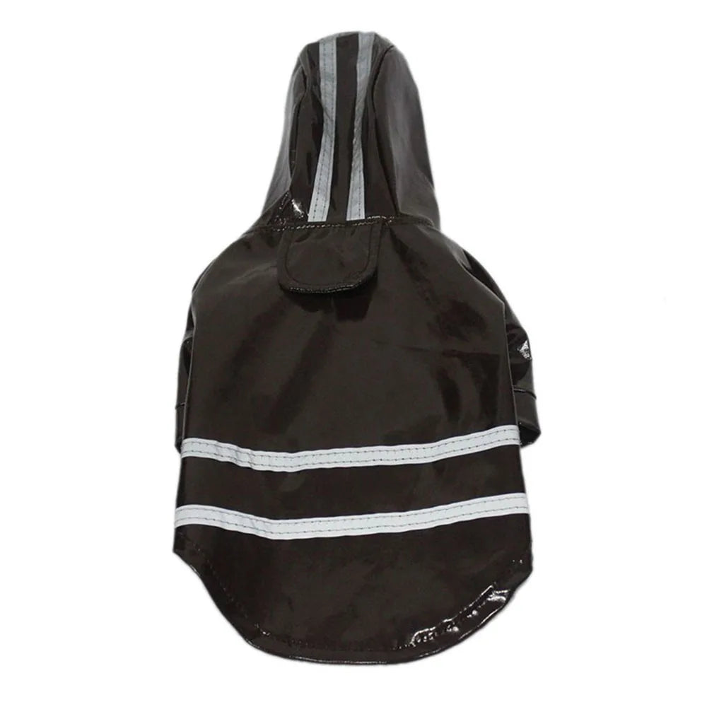 Dog Raincoat Reflective Pet Puppy Clothes Small Dog Rain Jacket Waterproof Yorkie Poodle Bichon Pomeranian Schnauzer Corgi Coat